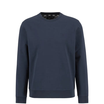 Barbour Lambeth Interlock Sweatshirt Navy - Parasol Store