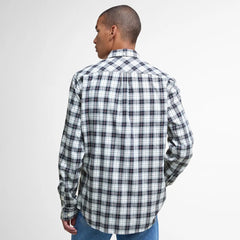 Barbour Lanark Tailored L/S Shirt Riverstone Tartan - Parasol Store