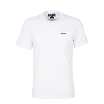 Barbour Langdon Pocket T-Shirt Classic White
