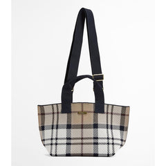 Barbour Layla Tartan Mini Tote Bag Rosewood Tartan