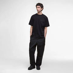 Barbour Leazes Oversized T-Shirt Black - Parasol Store