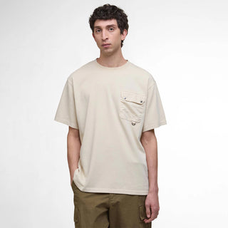 Barbour Leazes Oversized T-Shirt Ecru