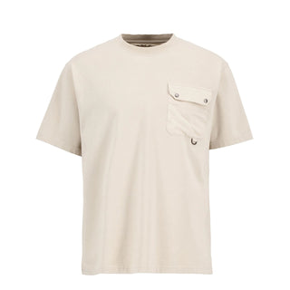Barbour Leazes Oversized T-Shirt Ecru