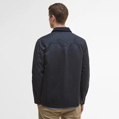 Barbour Lenker Overshirt Navy - Parasol Store