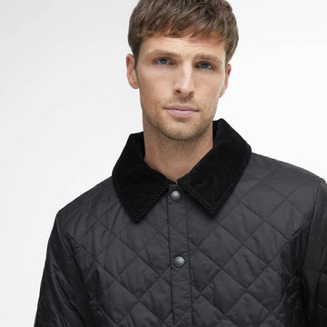 Barbour Liddesdale Quilt Jacket Black - Parasol Store