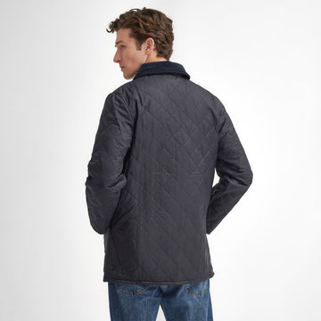 Barbour Liddesdale Quilted Jacket Navy - Parasol Store