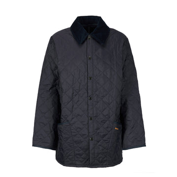 Barbour Liddesdale Quilted Jacket Navy - Parasol Store