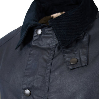 Barbour Lightweight Ashby Wax Royal Navy - Parasol Store