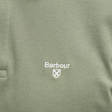 Barbour Lightweight Sports S/S Polo Shirt Burnt Olive