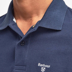 Barbour Lightweight Sports S/S Polo Shirt New Navy