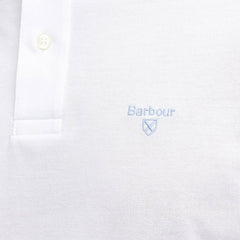 Barbour Lightweight Sports S/S Polo Shirt White