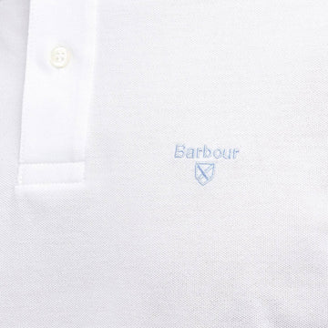 Barbour Lightweight Sports S/S Polo Shirt White