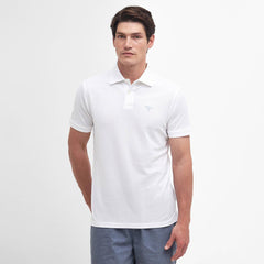 Barbour Lightweight Sports S/S Polo Shirt White