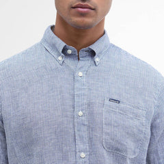 Barbour Linton Tailored L/S Shirt Navy