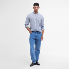 Barbour Linton Tailored L/S Shirt Navy