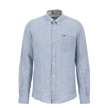 Barbour Linton Tailored L/S Shirt Navy