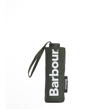 Barbour Logo Mini Umbrella Barbour Green