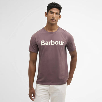 Barbour Logo T-Shirt Peppercorn