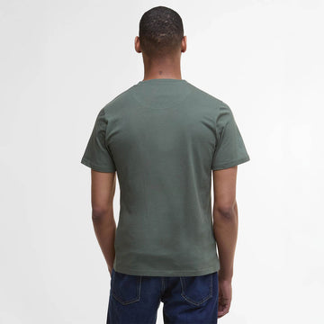Barbour Logo T-Shirt Thyme - Parasol Store