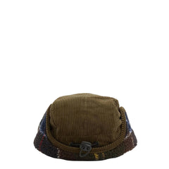 Barbour Lowfen Carpenter Hat Olive - Parasol Store