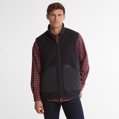 Barbour Lowich Fleece Gilet Dark Navy