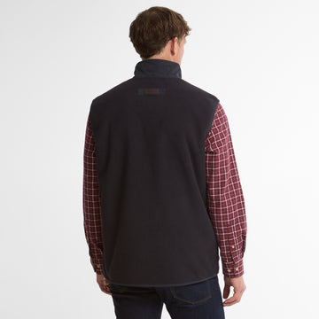 Barbour Lowich Fleece Gilet Dark Navy