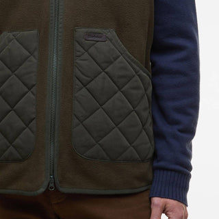 Barbour Lowich Fleece Gilet Olive
