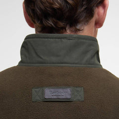 Barbour Lowich Fleece Gilet Olive - Parasol Store