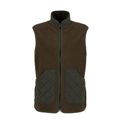 Barbour Lowich Fleece Gilet Olive - Parasol Store