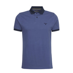 Barbour Lynmouth Tipped Tailored Fit Polo Shirt Oceana