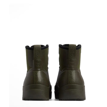 Barbour Marlow Lace Up Wellingtons Olive
