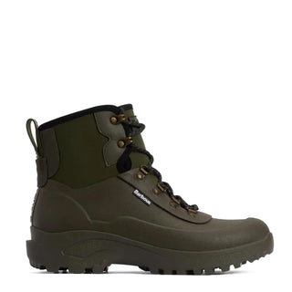 Barbour Marlow Lace Up Wellingtons Olive
