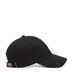 Barbour Milburn Cap Black - Parasol Store