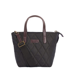 Barbour Mini Quilted Tote Bag Olive - Parasol Store