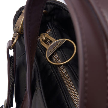 Barbour Mini Quilted Tote Bag Olive - Parasol Store