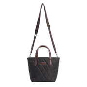 Barbour Mini Quilted Tote Bag Olive - Parasol Store