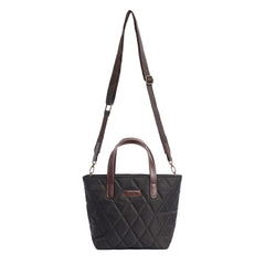 Barbour Mini Quilted Tote Bag Olive - Parasol Store