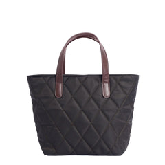 Barbour Mini Quilted Tote Bag Olive - Parasol Store
