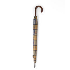 Barbour Mixed Tartan Full Length Umbrella Dress / Cardinal / Dk Shadow Classic