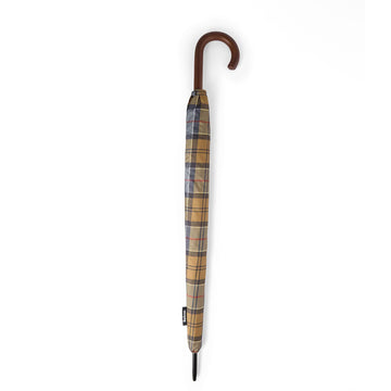 Barbour Mixed Tartan Full Length Umbrella Dress / Cardinal / Dk Shadow Classic