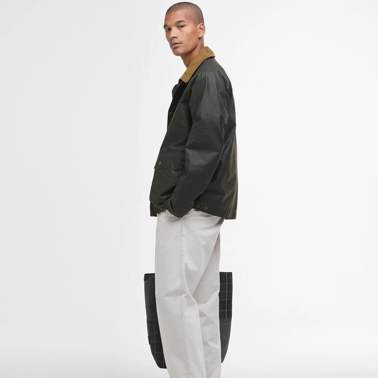 Barbour Modern Bedale Wax Jacket Archive Olive - Parasol Store