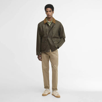 Barbour Modern Bedale Waxed Jacket Beech / Highland Loch