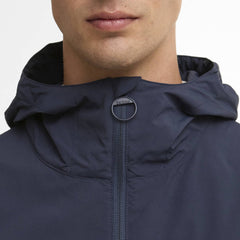 Barbour Modern Rokig Hooded Showerproof Jacket Navy