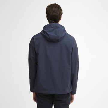 Barbour Modern Rokig Hooded Showerproof Jacket Navy