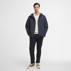 Barbour Modern Rokig Hooded Showerproof Jacket Navy