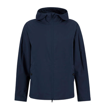 Barbour Modern Rokig Hooded Showerproof Jacket Navy