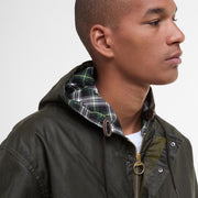 Barbour Modified Durham Wax Jacket Archive Olive - Parasol Store