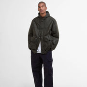 Barbour Modified Durham Wax Jacket Archive Olive - Parasol Store