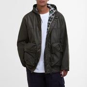 Barbour Modified Durham Wax Jacket Archive Olive - Parasol Store