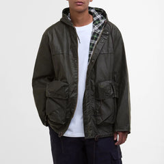 Barbour Modified Durham Wax Jacket Archive Olive - Parasol Store